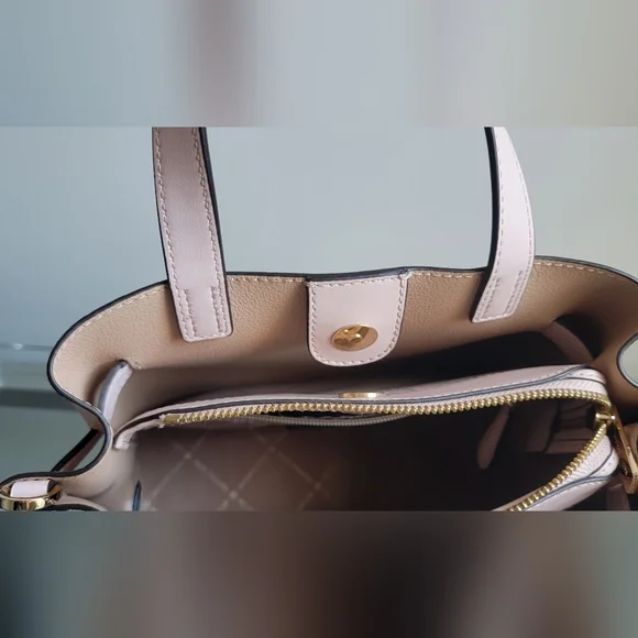 Emilia Small Pebbled Leather Satchel Michael Kors - Picture 6 of 9